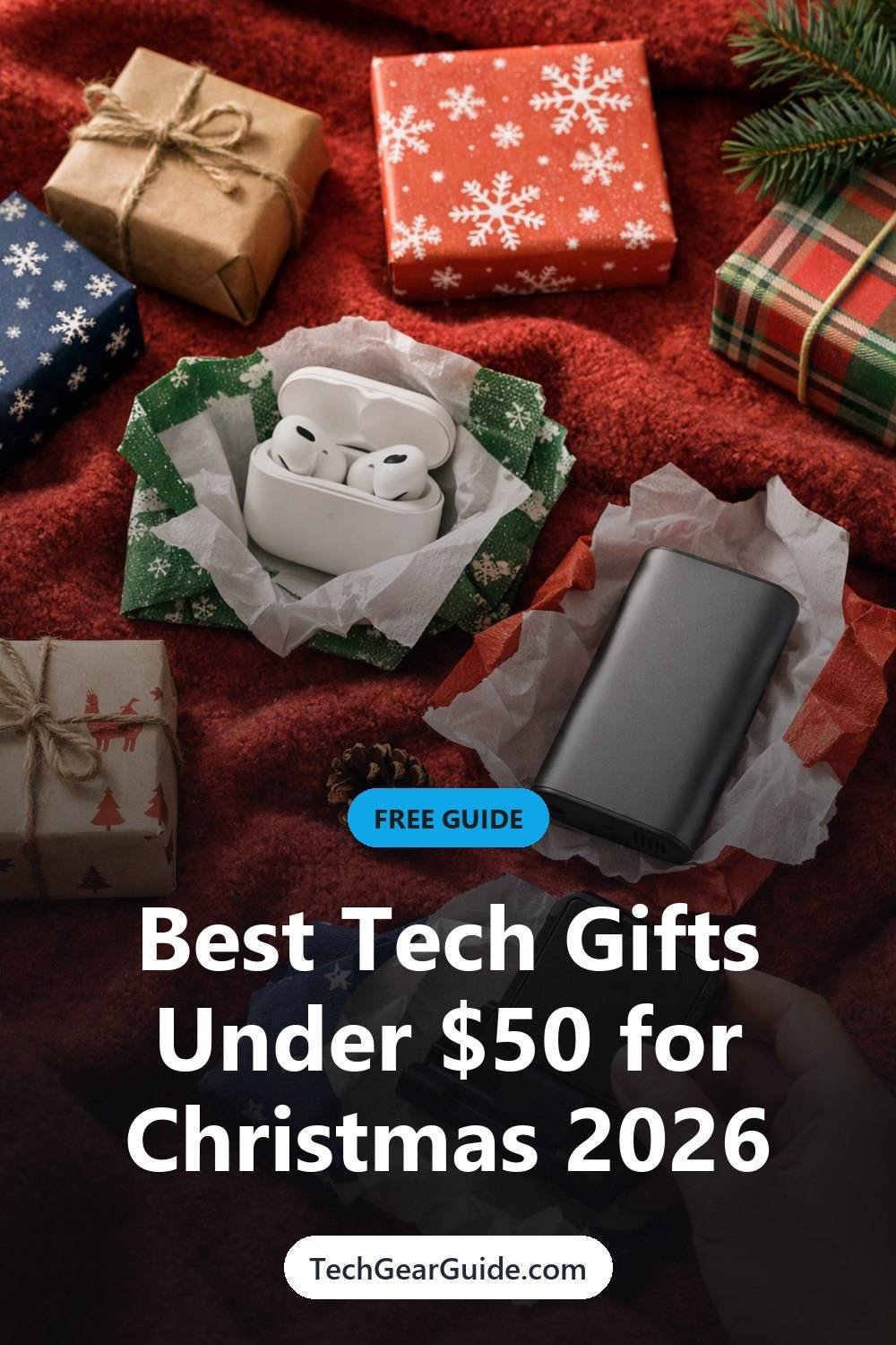 Best Tech Gifts Under $50 for Christmas 2026. Preview of what is inside: For the commuter, For the home cook and the busy household, For the remote worker or student.